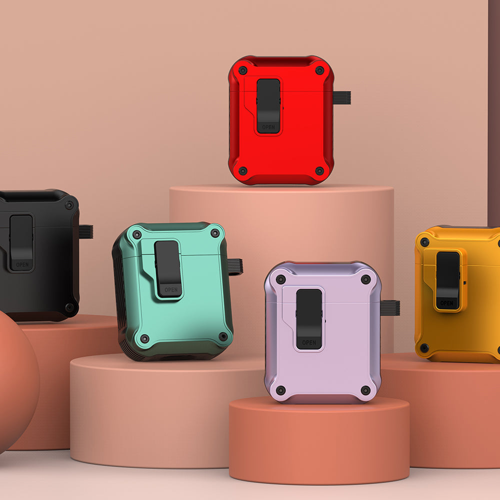 For Apple AirPods with Charging Case (2016) (2019) AirPods with Wireless Charging Case (2019) TPU PC Case Bluetooth Earbuds Cover For Apple AirPods with Charging Case (2016) (2019) AirPods with Wireless Charging Case (2019) TPU PC Case Bluetooth Earbuds Cover